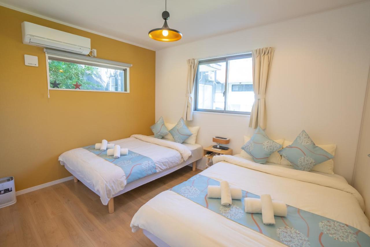 #3Ldk一軒家 #長期滞在可能 #海まで4分-- Starry Sky Resort Okinawa -- Onna Kültér fotó
