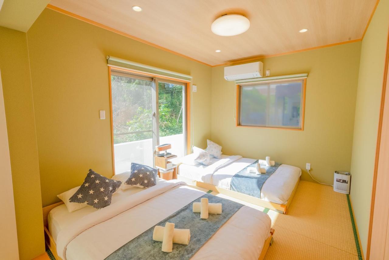 #3Ldk一軒家 #長期滞在可能 #海まで4分-- Starry Sky Resort Okinawa -- Onna Kültér fotó